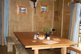 Cabin dining area